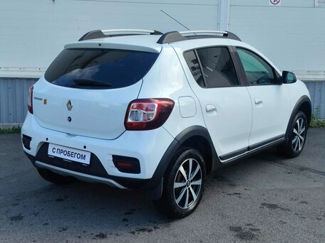 2019 Renault Sandero Stepway II Рестайлинг, белый, 1215000 рублей, вид 4