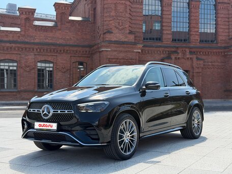 2025 Mercedes-Benz GLE 450 d II (V167) Рестайлинг, чёрный, вид 1