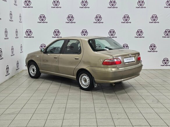 2010 Fiat Albea I Рестайлинг, бежевый - вид 6