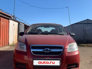 2011 Chevrolet Aveo I Рестайлинг, красный, 280000 рублей, вид 1