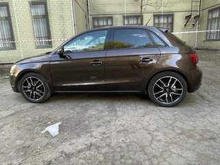 2013 Audi A1 I (8X), коричневый, 1300000 рублей, вид 4