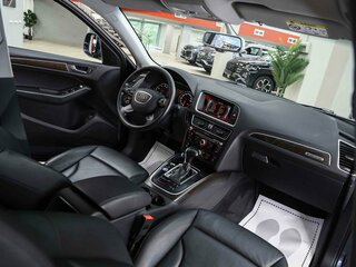 2015 Audi Q5 I (8R) Рестайлинг, синий, 1690000 рублей, вид 5