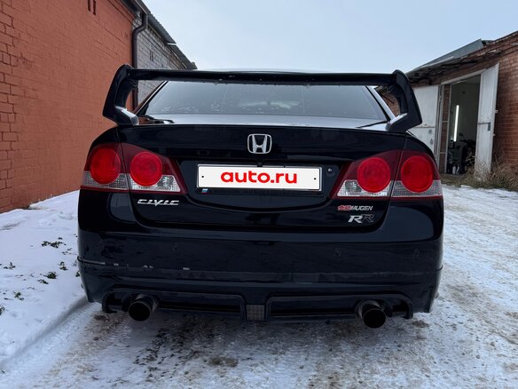 2007 Honda Civic VIII, чёрный, 680000 рублей - вид 13