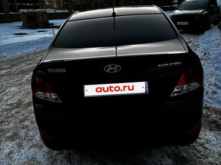 2014 Hyundai Solaris I, чёрный, 1000000 рублей, вид 3