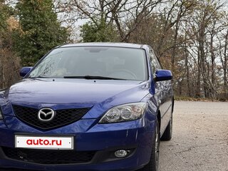2006 Mazda 3 I (BK) Рестайлинг, синий, 550000 рублей, вид 1