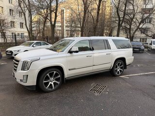 2015 Cadillac Escalade ESV IV, белый, 3700000 рублей, вид 4