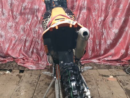 2008 KTM 200 EXC, оранжевый, 320000 рублей, вид 4