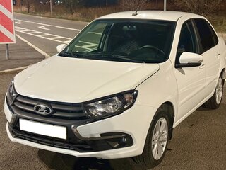 2021 Lada (ВАЗ) Granta I Рестайлинг, белый, 700000 рублей, вид 2