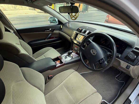 2007 Toyota Mark X I Рестайлинг, белый, 1300000 рублей - вид 10