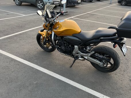 2008 Honda CB 600F Hornet, золотистый, 550000 рублей, вид 2