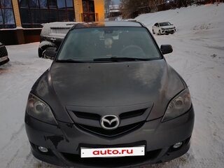 2007 Mazda 3 I (BK) Рестайлинг, серый, 380000 рублей, вид 2
