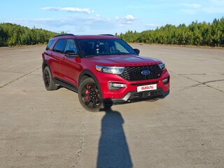 2019 Ford Explorer VI, пурпурный, 5100000 рублей, вид 2
