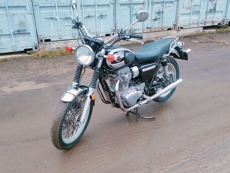 2013 Kawasaki W 800, чёрный, 499000 рублей, вид 1