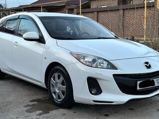 2012 Mazda 3 II (BL) Рестайлинг, белый, 1250000 рублей, вид 3