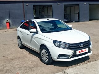 2018 Lada (ВАЗ) Vesta I, белый, 810000 рублей, вид 2