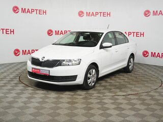 2018 Skoda Rapid I Рестайлинг, белый, 1237000 рублей, вид 1