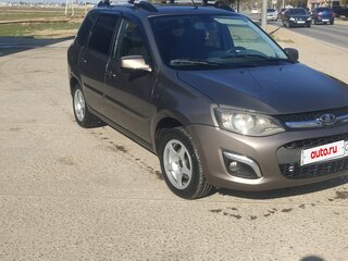 2014 Lada (ВАЗ) Kalina II, коричневый, 560000 рублей, вид 2