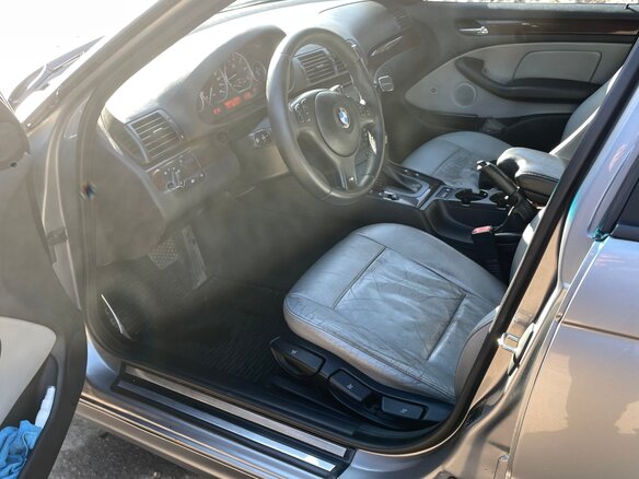 2003 BMW 3 серии 320i IV (E46) Рестайлинг, серый, 780000 рублей - вид 16
