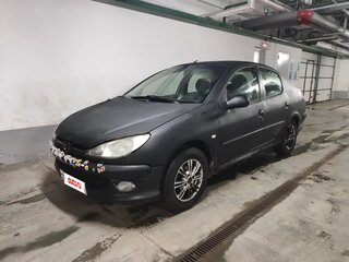 2009 Peugeot 206, чёрный, 125000 рублей, вид 1