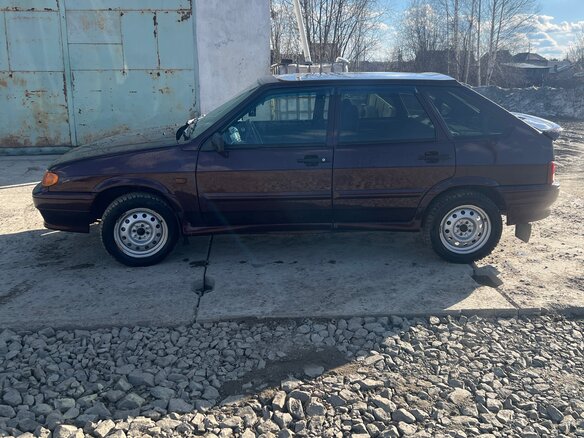 2012 Lada (ВАЗ) 2114, пурпурный, 365000 рублей - вид 3