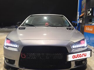 2008 Mitsubishi Lancer X, серебристый, 550000 рублей, вид 2