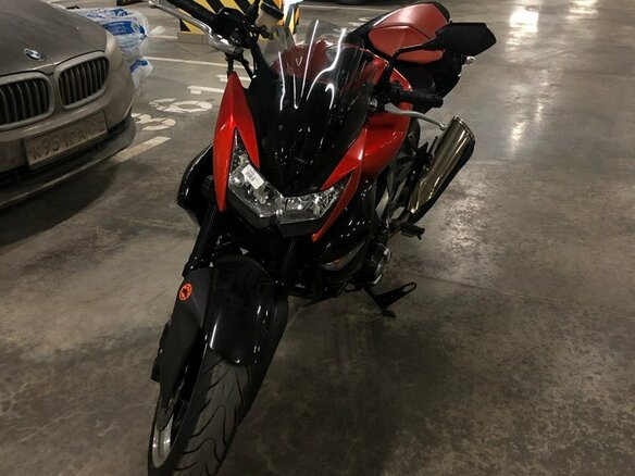 2009 Kawasaki Z 1000, оранжевый, 580000 рублей - вид 5