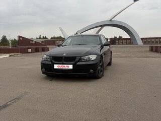 2006 BMW 3 серии 320i V (E90/E91/E92/E93), чёрный, 810000 рублей, вид 3
