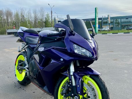2007 Honda CBR 954RR Fireblade, фиолетовый, 650000 рублей, вид 1