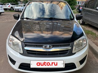 2017 Lada (ВАЗ) Granta I, белый, 350000 рублей, вид 2