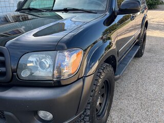 2002 Toyota Sequoia I, чёрный, 1800000 рублей, вид 2