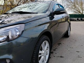 2016 Lada (ВАЗ) Vesta I, зелёный, 850000 рублей, вид 1