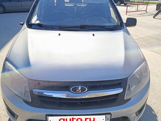 2015 Lada (ВАЗ) Granta I, серебристый, 150000 рублей, вид 1