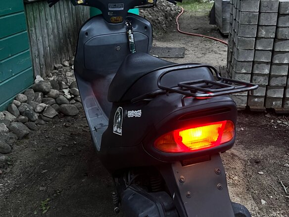 1995 Honda Tact, чёрный, 65000 рублей - вид 5