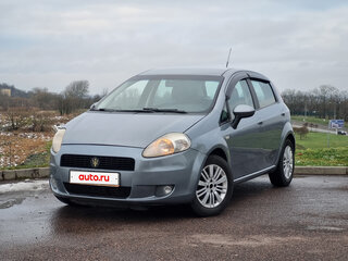 2008 Fiat Punto III Grande Punto, серый, 398000 рублей, вид 2