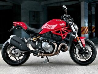 2020 Ducati Monster 821, красный, 800000 рублей, вид 1