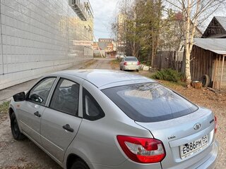 2014 Lada (ВАЗ) Granta I, серебристый, 370000 рублей, вид 5
