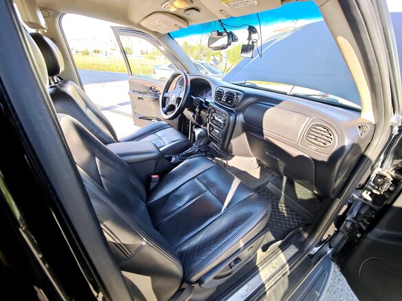 2008 Chevrolet TrailBlazer I Рестайлинг, чёрный, 650000 рублей - вид 4