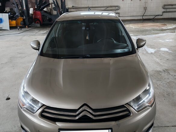 2012 Citroen C4 II, бежевый, 470000 рублей - вид 3