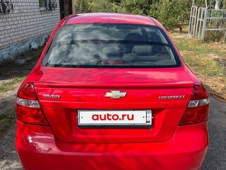 2008 Chevrolet Aveo I Рестайлинг, красный, 480000 рублей, вид 5