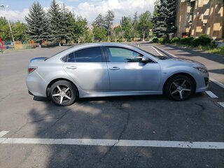 2011 Mazda 6 II (GH) Рестайлинг, серебристый, 550000 рублей, вид 2