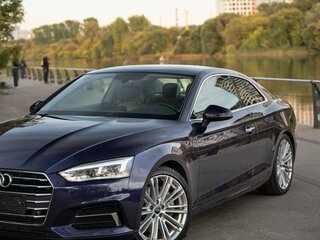 2018 Audi A5 II (F5), фиолетовый, 3530000 рублей, вид 4