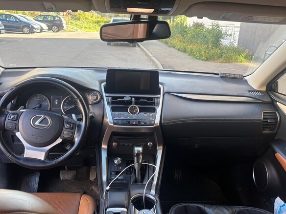 2018 Lexus NX 300 I Рестайлинг, синий, 2550000 рублей - вид 6