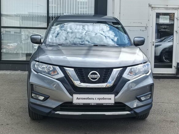 2021 Nissan X-Trail III Рестайлинг, серый - вид 1