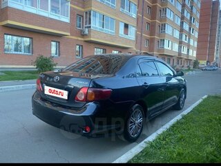 2007 Toyota Corolla X (E140, E150), чёрный, 420000 рублей, вид 4