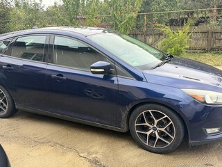 2017 Ford Focus III Рестайлинг, синий, 840000 рублей, вид 3