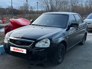 2007 Lada (ВАЗ) Priora I, чёрный, 310000 рублей, вид 1