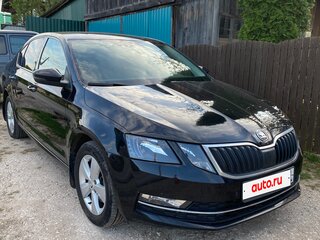 2018 Skoda Octavia III (A7) Рестайлинг, чёрный, 1720000 рублей, вид 3