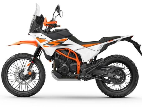 2025 KTM 390 Adventure R, белый, 889000 рублей, вид 4