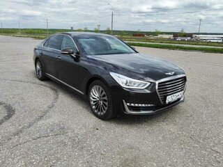 2017 Genesis G90 I, коричневый, 1900000 рублей, вид 2