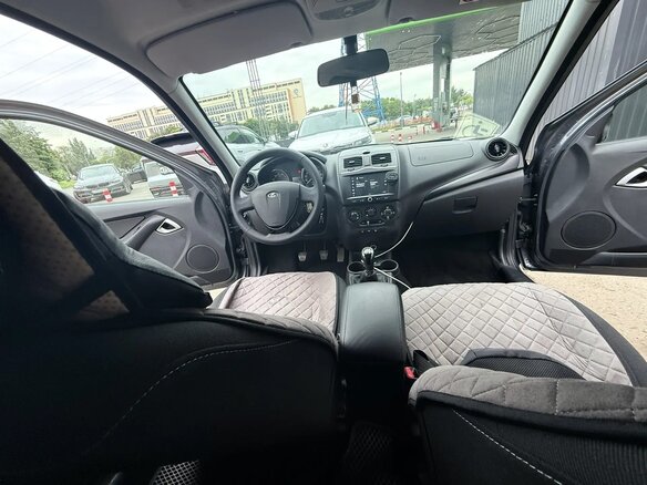 2025 Lada (ВАЗ) Granta I Рестайлинг, серый, 1274000 рублей - вид 7